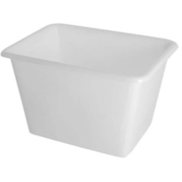 Storage Tub, 41-1/2 in Overall L, 19 in Overall H, 29-1/2 in Overall W, Polyethylene